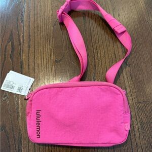 Lululemon Athletica Vibrant Pink Crossbody Bag